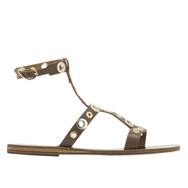 KLELIA EYELETS_DARK BROWN_36